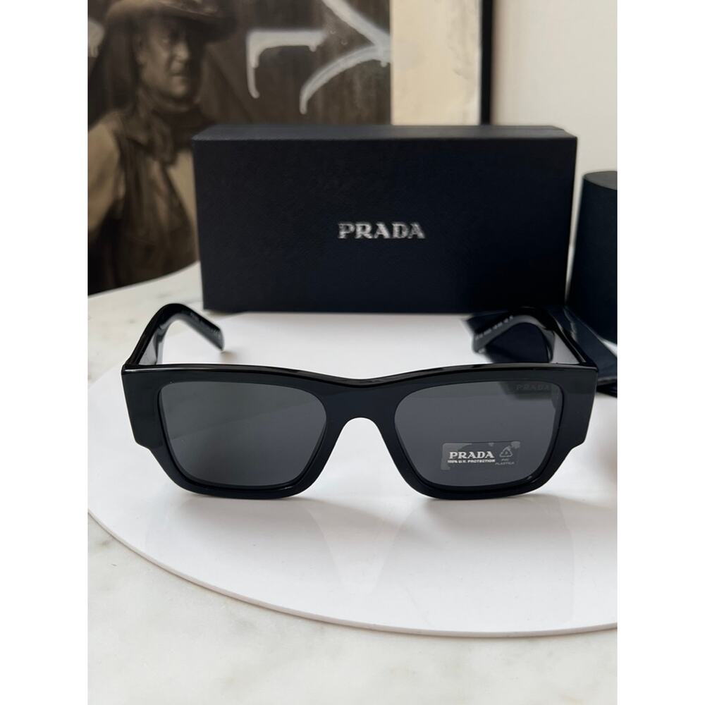 NEW Prada PR10ZS Black Sunglasses Unisex $563 - Picture 7 of 8